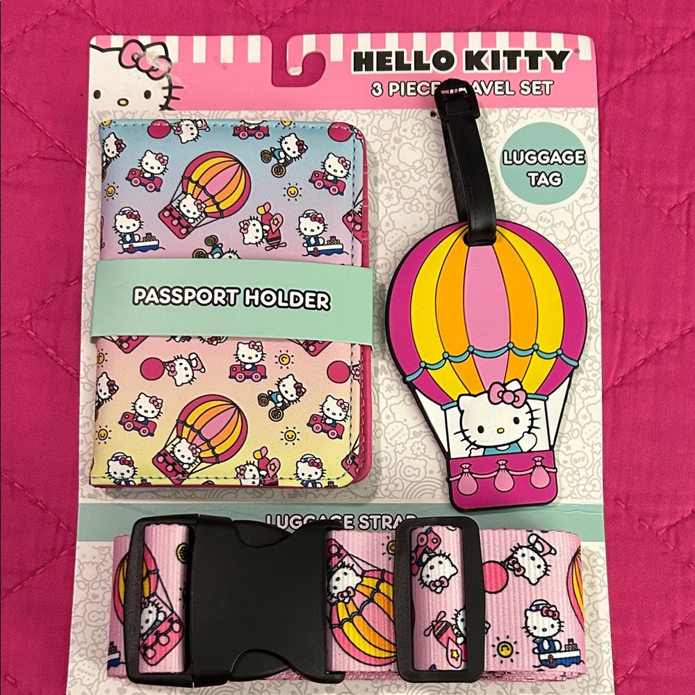 Hello Kitty Multicolor Travel Set for Kids